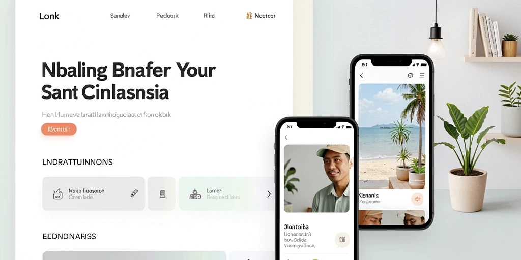 Tampilan awal yang menarik dan intuitif.