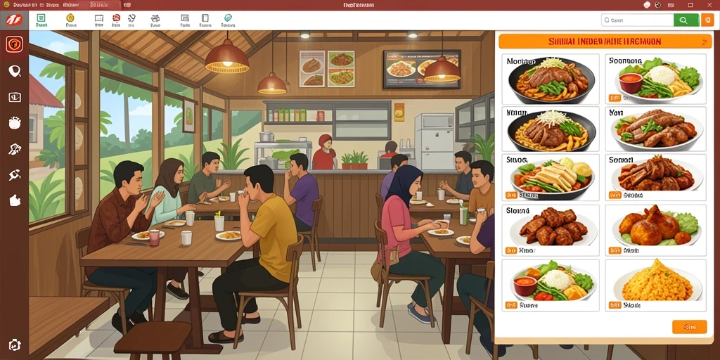 Tampilan antarmuka yang menarik dan mudah digunakan.