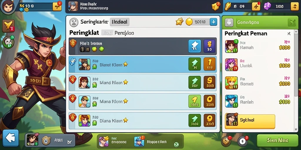 Tampilan antarmuka yang menarik dan mudah dinavigasi.