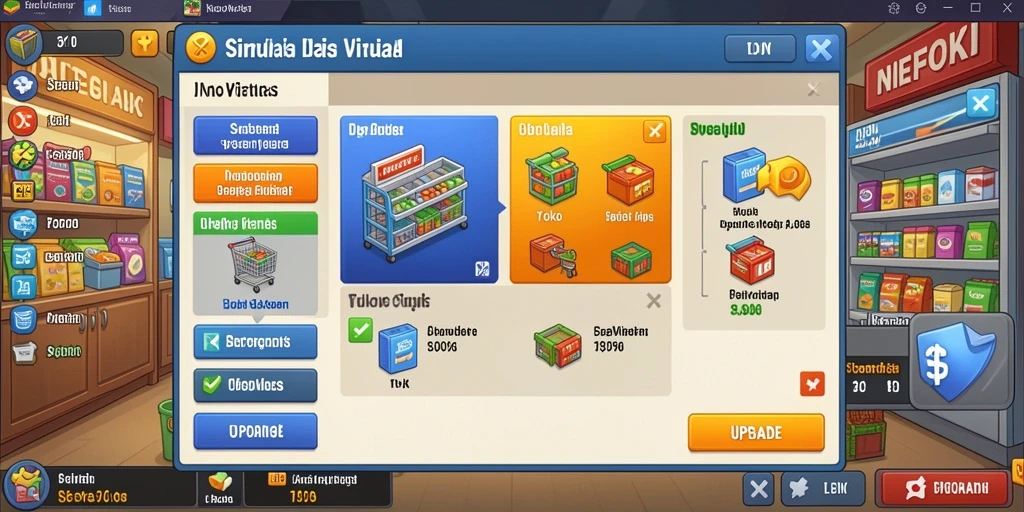 Tampilan antarmuka yang user-friendly untuk navigasi mudah.