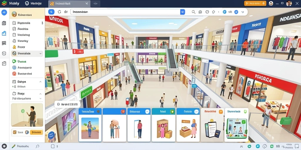 Screenshot menampilkan antarmuka pengguna yang menarik.