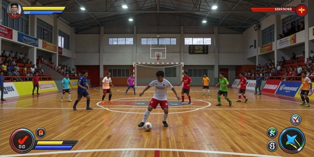 Tampilan karakter yang menarik dan lucu.