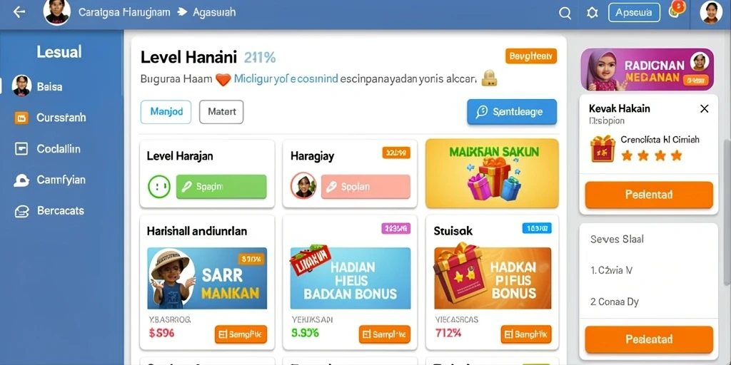 Tampilan beranda user-friendly dengan navigasi mudah.