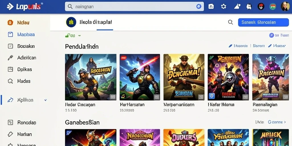 Tampilan antarmuka pengguna yang menarik dan intuitif.