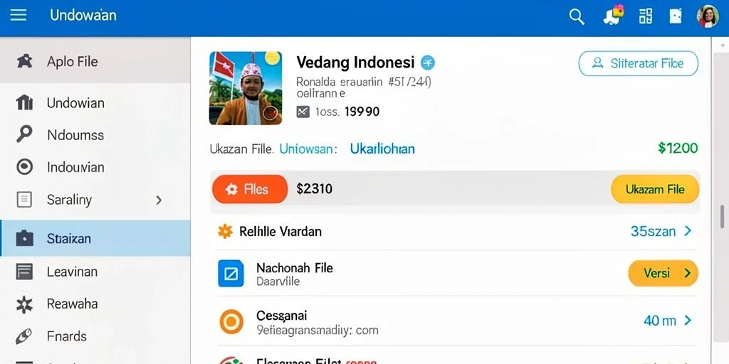 Antarmuka pengguna yang ramah dan intuitif.