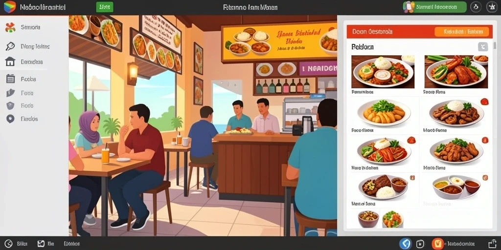 Tampilan antarmuka yang menarik dan mudah digunakan.