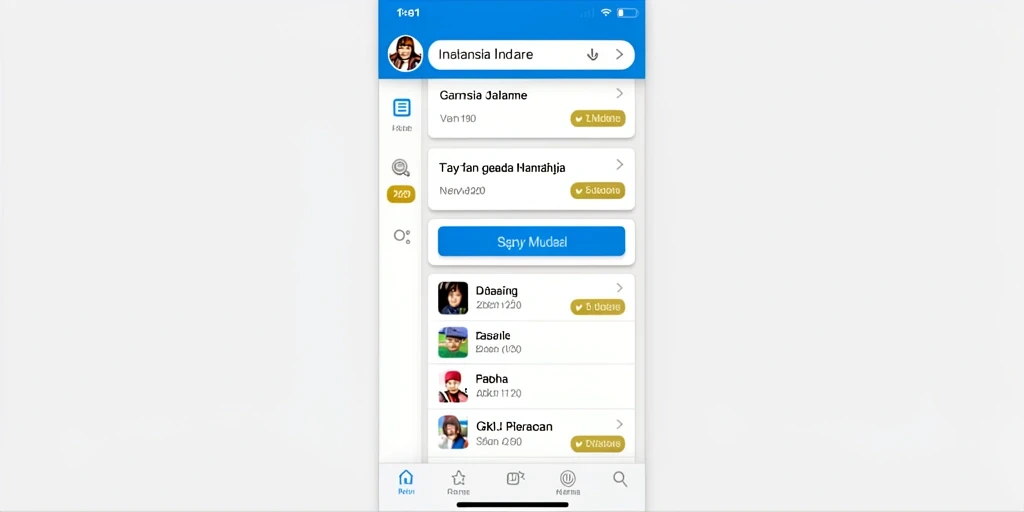 Tampilan grafis yang memukau dan berwarna-warni.